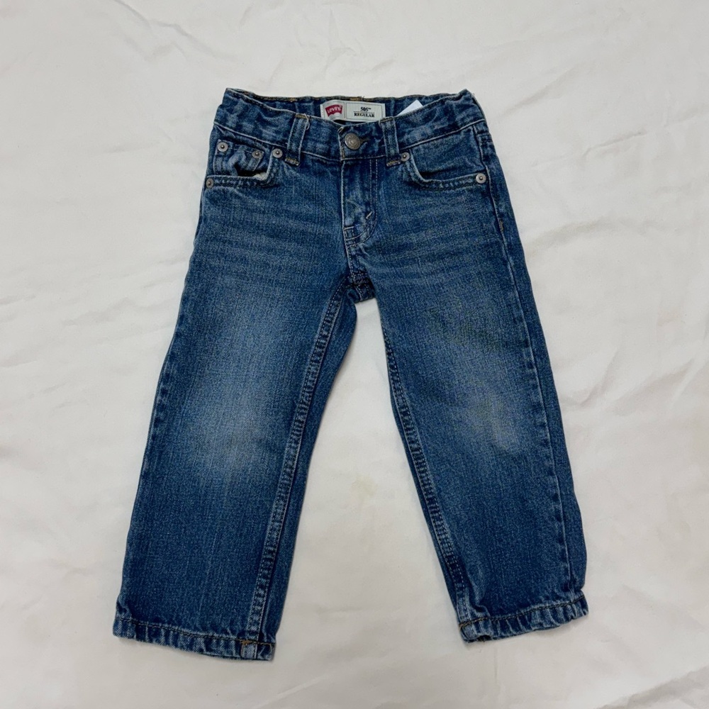 505 Levi’s Strauss Regular 2T blue jeans